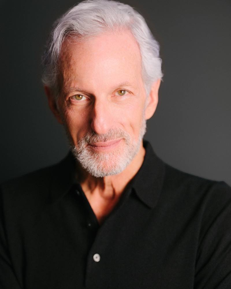 Jeffrey Grover, theatrical headshot (black polo), March 2026