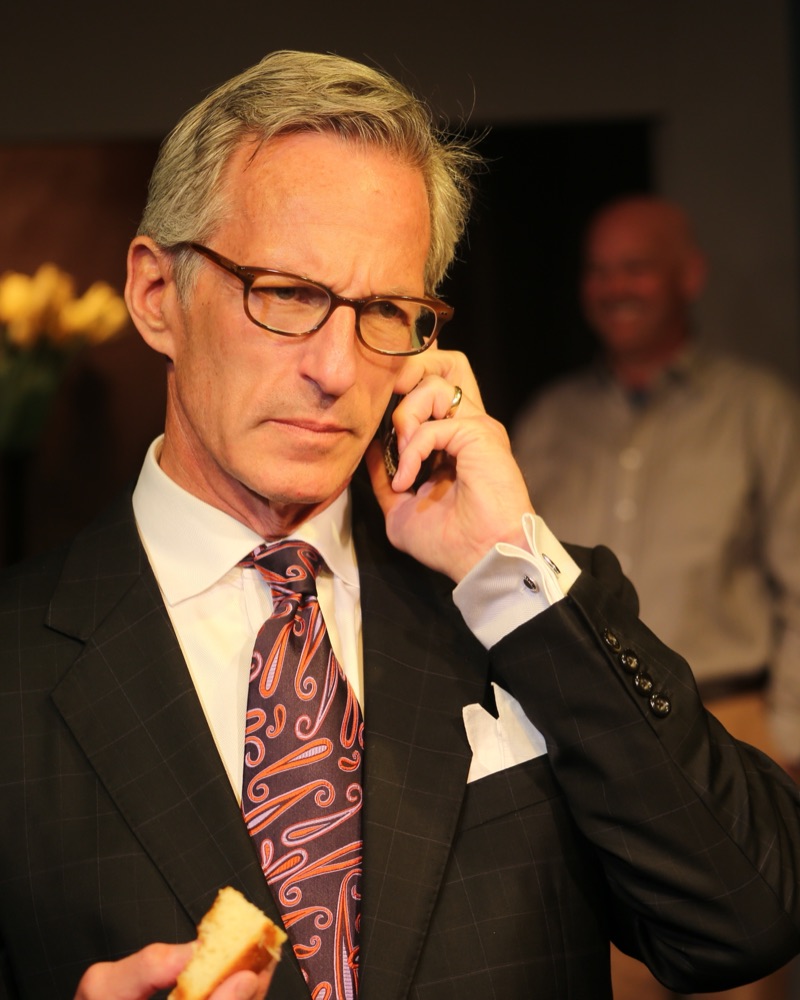 Jeffrey Grover as Alan in God of Carnage